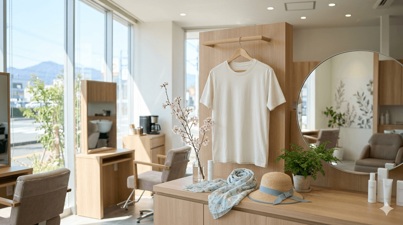 美容院に行く服の正解を示すアイキャッチ画像