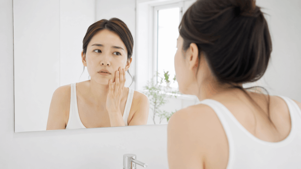 コラーゲンの効果が出るまでの期間・30代女性の肌状態確認