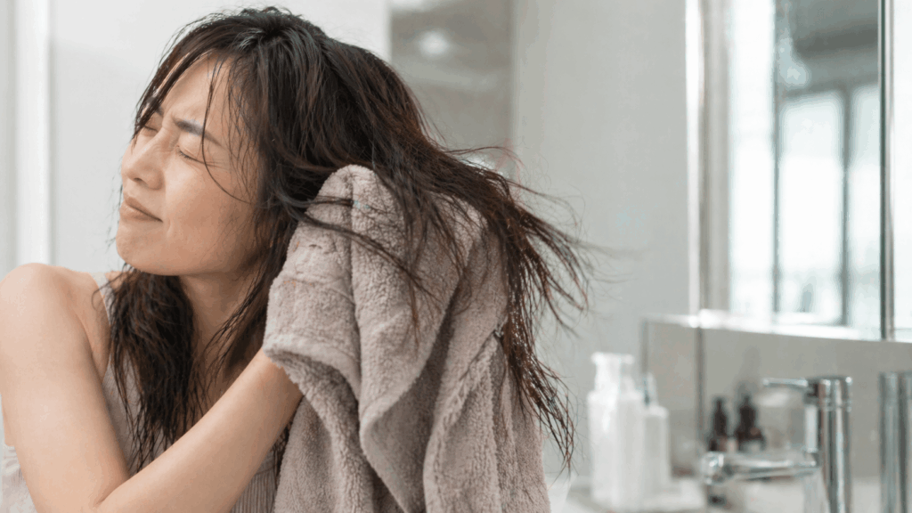 ヘアドライタオル 摩擦 ダメージ 普通タオル 問題