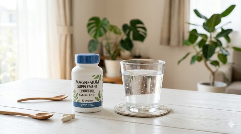 マグネシウムサプリの選び方と摂取タイミング