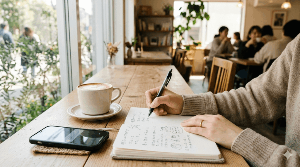 退職後の計画を立てるイメージ