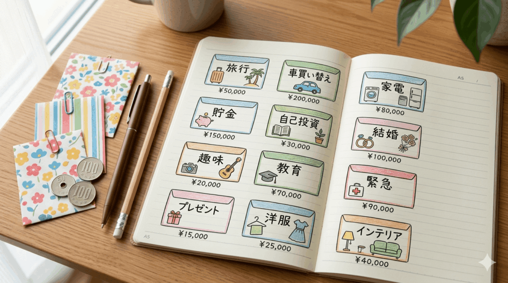 目的別口座のイメージ