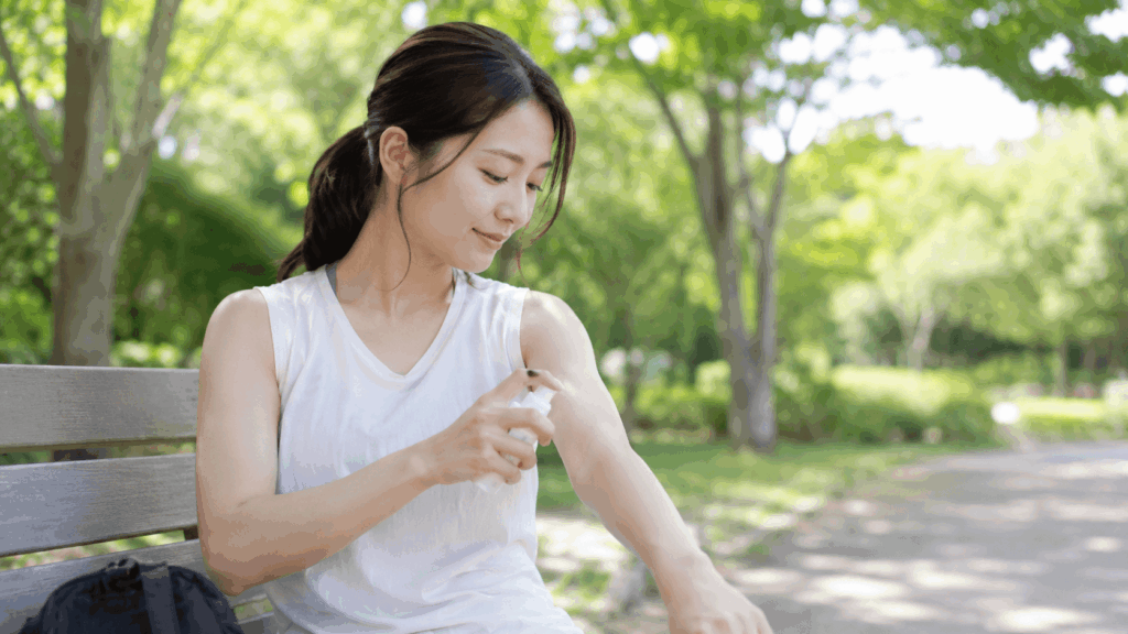 飲む日焼け止め 30代 塗る日焼け止めとの併用シーン